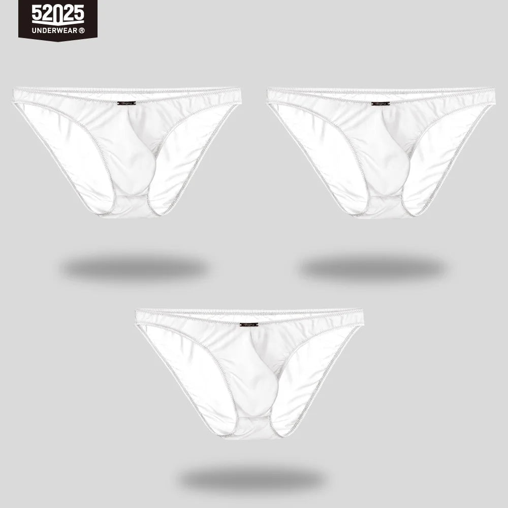 52025 PastelFlex Men's Low-Rise Nylon-Stretch Briefs