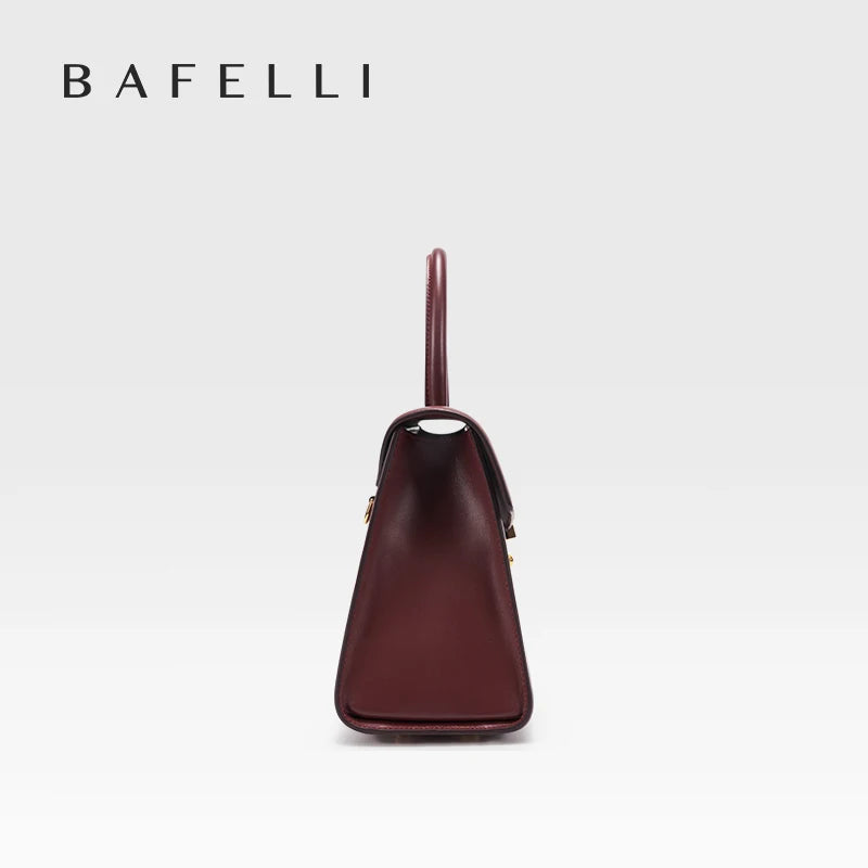 BAFELLI Large Genuine Leather Doctor Bag