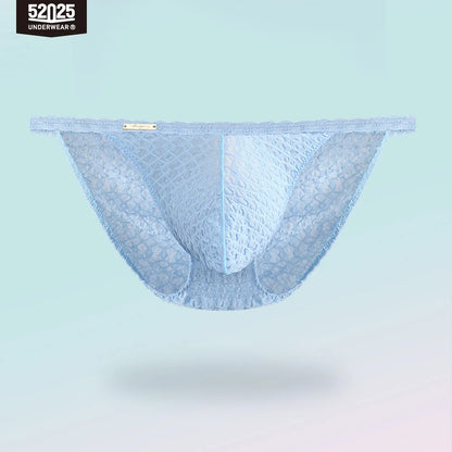 52025 DreamFlex Men's Low-Rise Nylon-Stretch Briefs