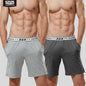 52025 Sunday Duo Men's Cotton-Modal Lounge Shorts 2-Pack