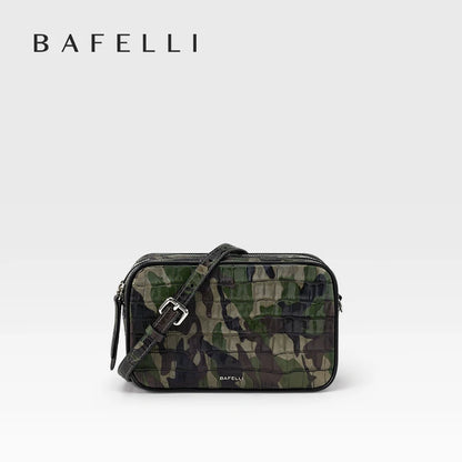 BAFELLI Genuine Leather Camera Crossbody Bag