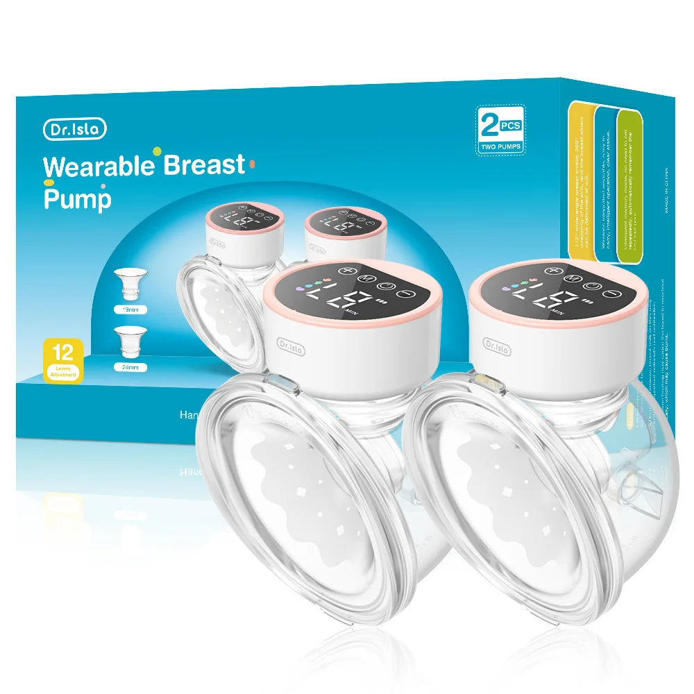 Dr.Isla 2PCS Wearable Electric Breast Pumps