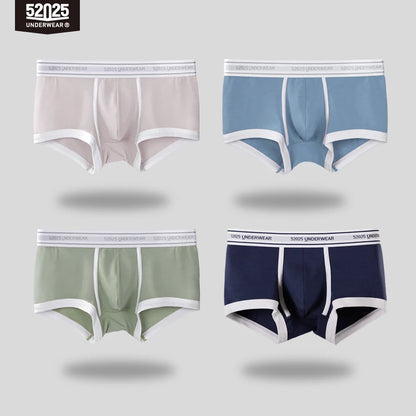 52025 Daily Quartet Men's Cotton-Modal Stretch Boxers 4-Pack