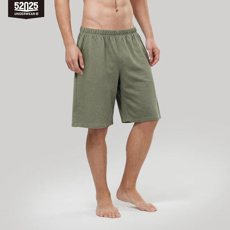 52025 Daylight Drift Men's 100% Cotton Lounge Shorts