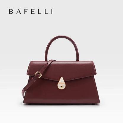 BAFELLI Large Genuine Leather Doctor Bag