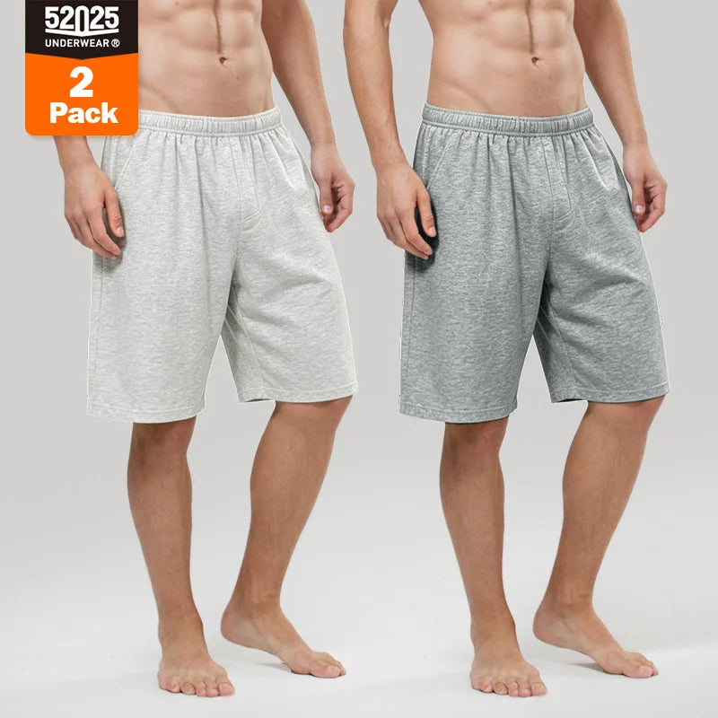 Off-Duty Men's Cotton Pyjama Shorts – 2-Pack