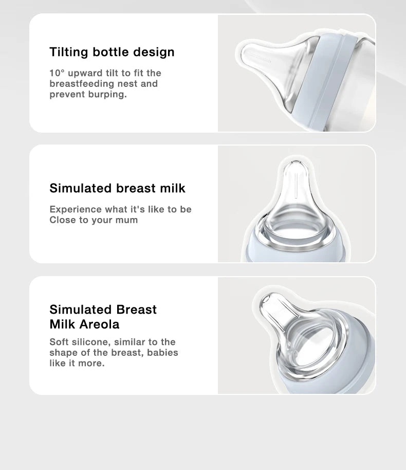 Dr.Isla Wide-Mouth Baby Bottles