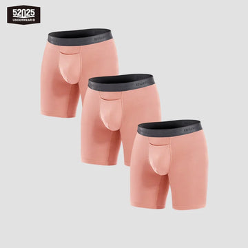 Men’s Second-Skin Modal Boxer Briefs – 3-Pack