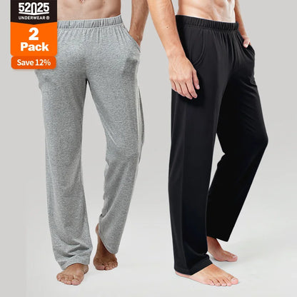 52025 Midnight Ease Men's 100% Cotton Lounge Pants