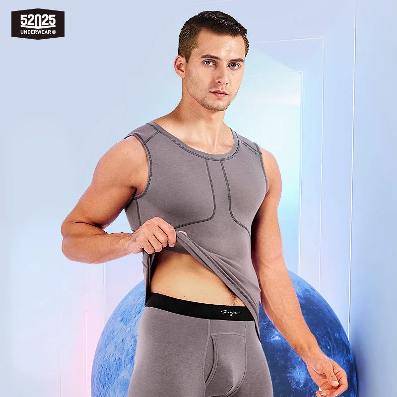 52025 CoreWarm Men's Cashmere-Blend Thermal Vest