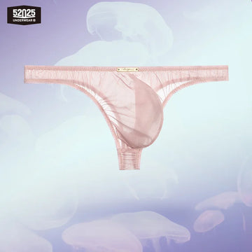 52025 PassionFlex Men's Low-Rise Nylon-Stretch Briefs & Thongs