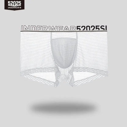52025 CrystalWave Men's Nylon-Stretch Boxers with Modal Pouch
