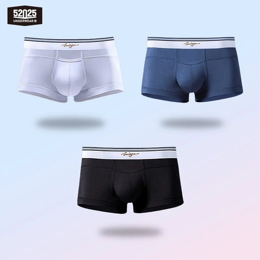 52025 Classic Trio Men's Modal-Stretch Boxers 3-Pack