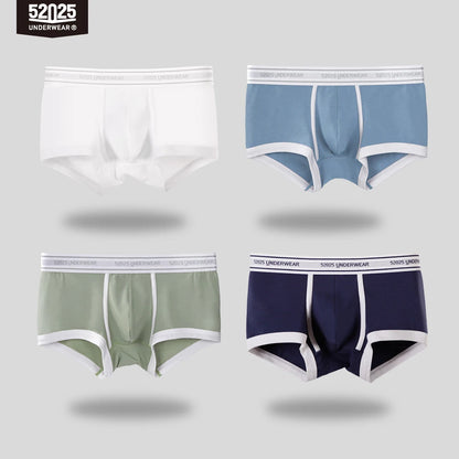 52025 Daily Quartet Men's Cotton-Modal Stretch Boxers 4-Pack