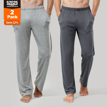 52025 Midnight Ease Men's 100% Cotton Lounge Pants