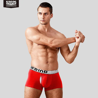 52025 ScarletShift Men's Modal-Stretch Boxers & Trunks