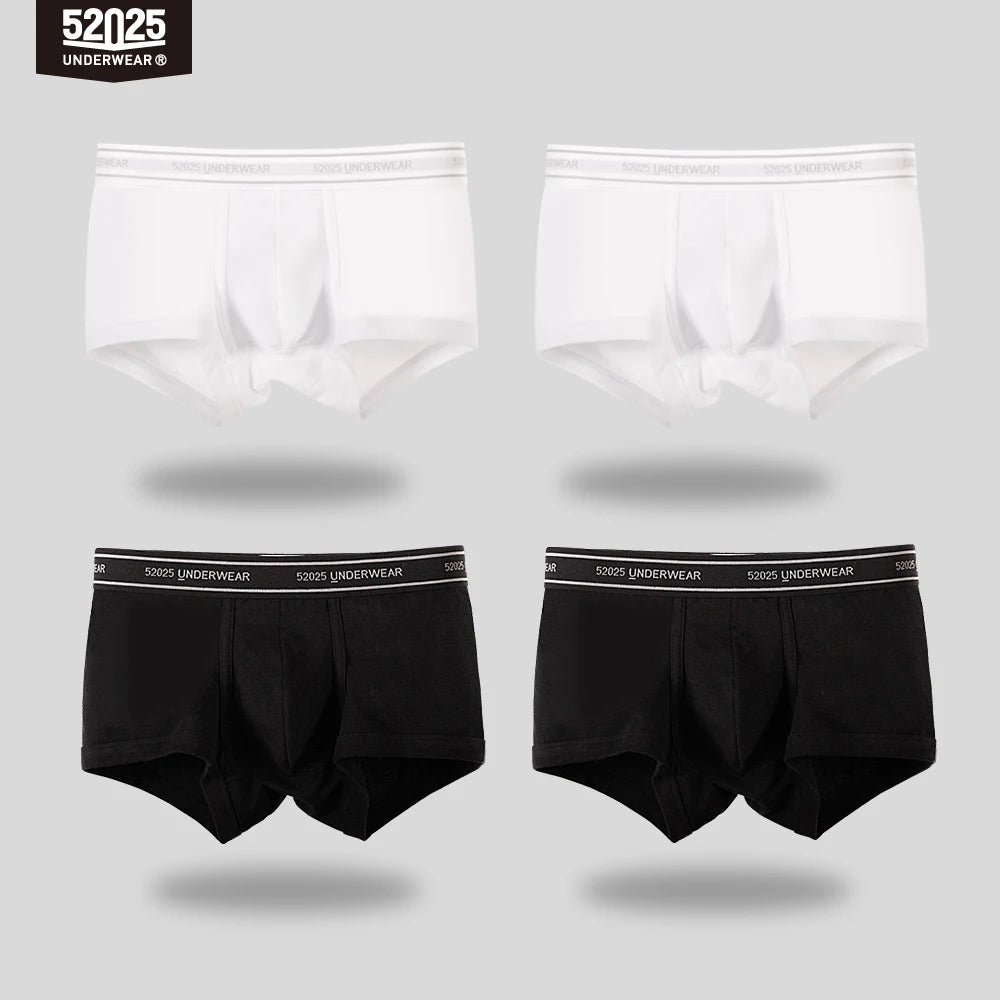 52025 Daily Quartet Men's Cotton-Modal Stretch Boxers 4-Pack