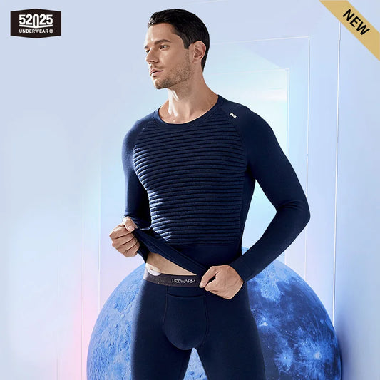 52025 CosyCore Men's Cotton-Modal Thermal Set