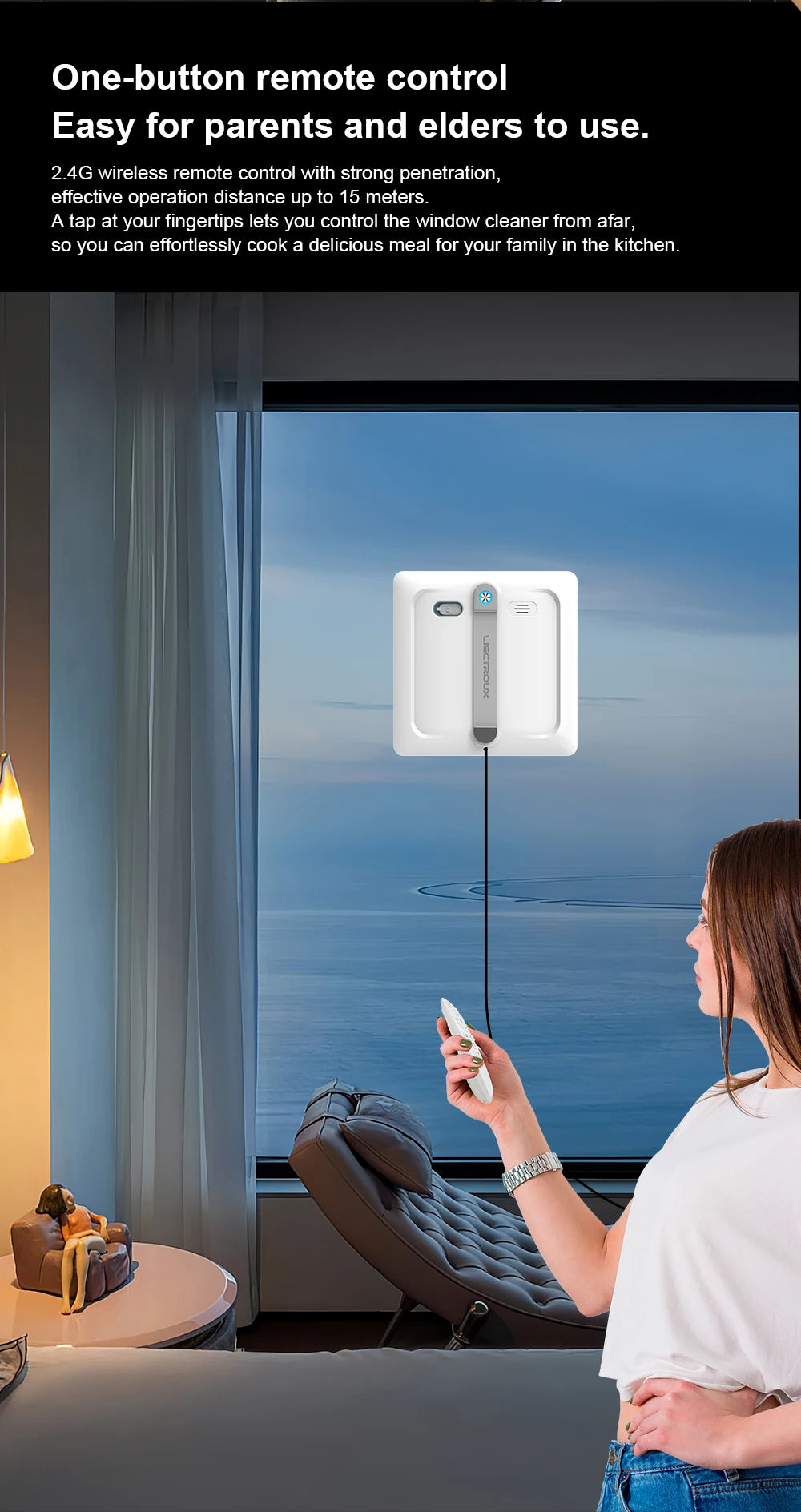 Liectroux S9 Robot Window Cleaner