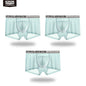 52025 LunarFlex Men's Nylon-Stretch Boxers with Silk-Blend Pouch