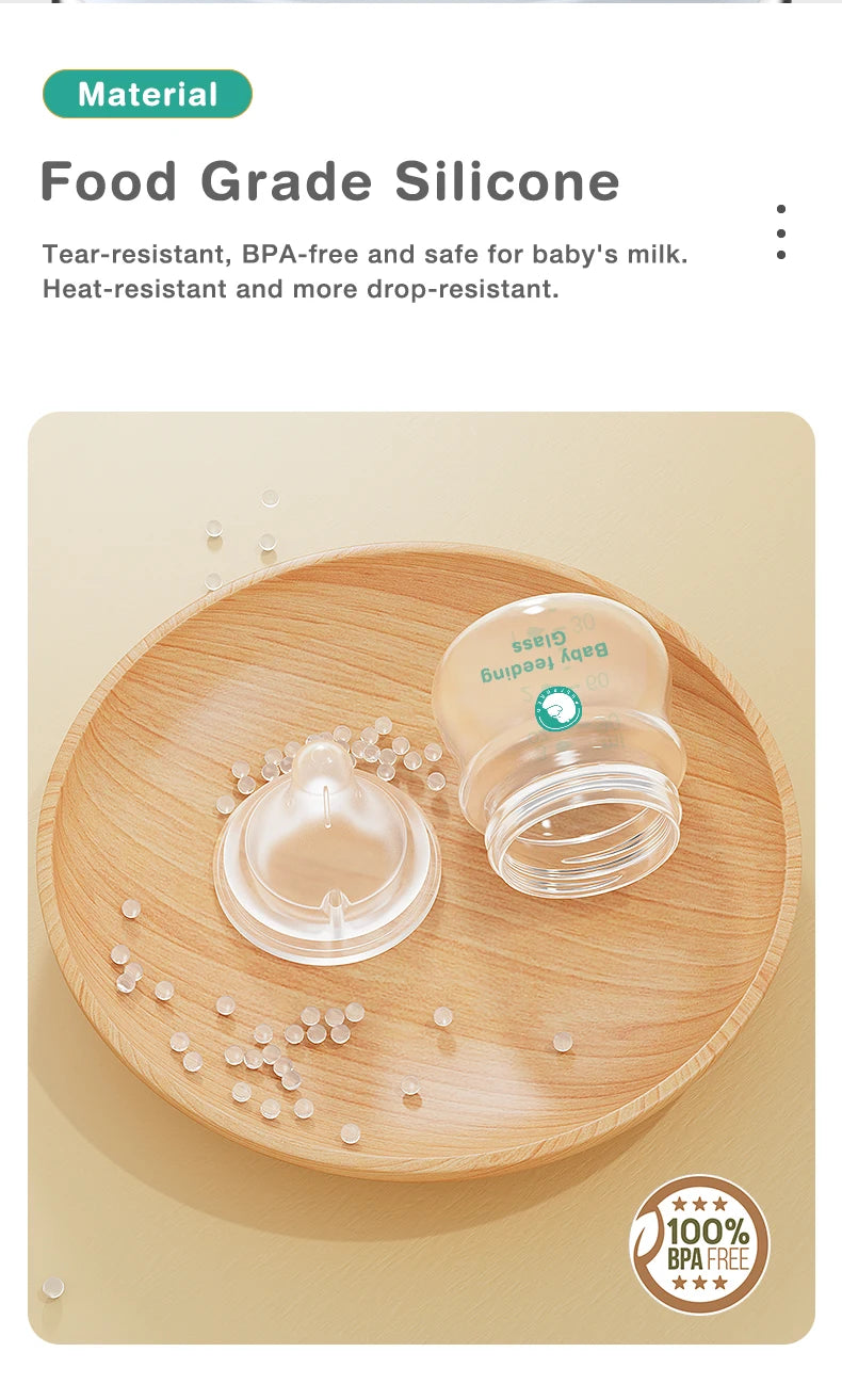 MAMIJOY Anti-Choke Baby Bottles