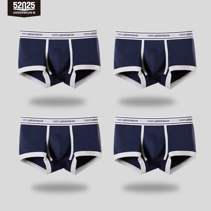 52025 Daily Quartet Men's Cotton-Modal Stretch Boxers 4-Pack