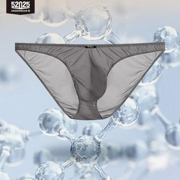 52025 EmberFlex Men's Low-Rise Nylon-Stretch Briefs & Thongs