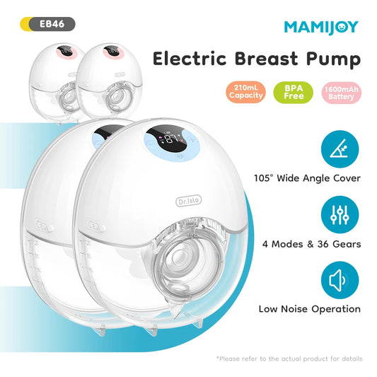 MAMIJOY 2PCS Wearable Breast Pump