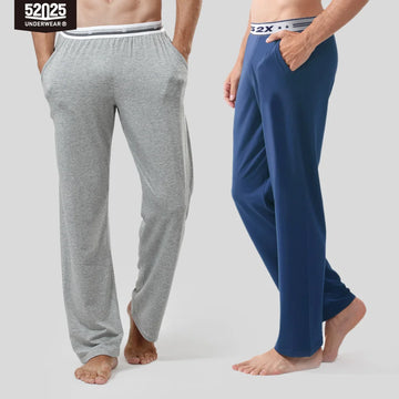 52025 Dusk Duo Men's Cotton-Modal Lounge Pants 2-Pack