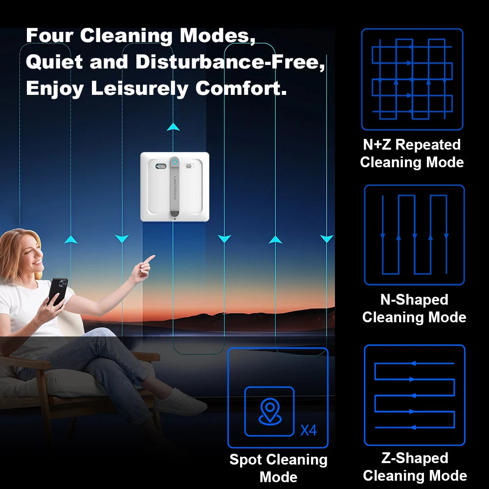 Liectroux S9 Robot Window Cleaner