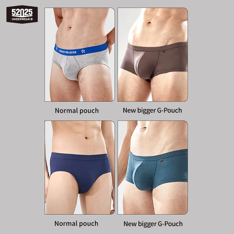 52025 ColourDrift Men's Modal-Stretch Boxers & Trunks