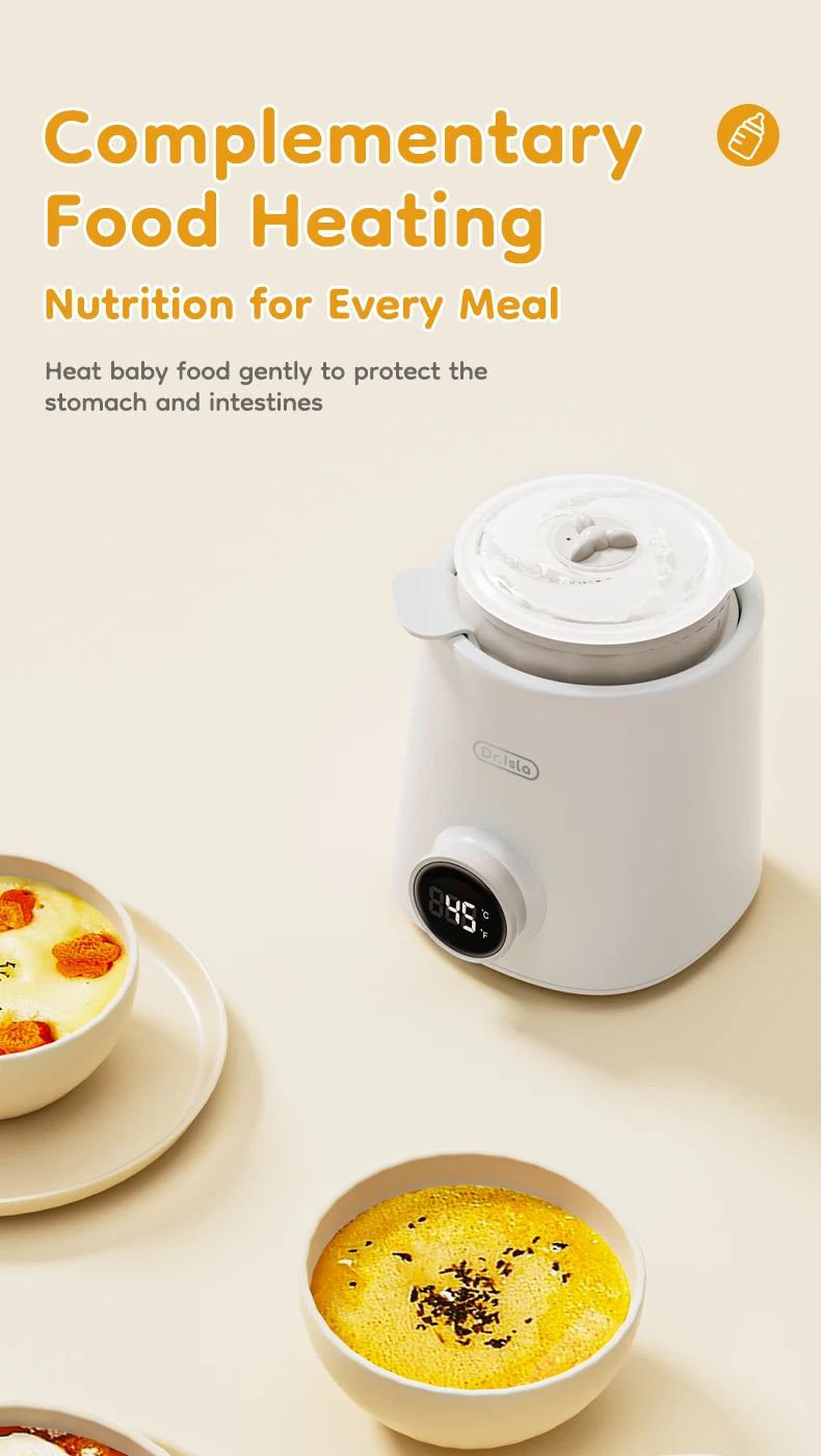 Dr.Isla Baby Bottle Warmer N22 – Multi-Function Heating for Milk, Water & Baby Food