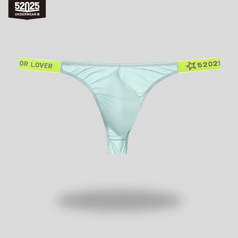 52025 SleekFlex Men's Low-Rise Nylon-Stretch Briefs & Thongs