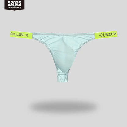 52025 SleekFlex Men's Low-Rise Nylon-Stretch Briefs & Thongs
