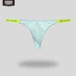 52025 SleekFlex Men's Low-Rise Nylon-Stretch Briefs & Thongs