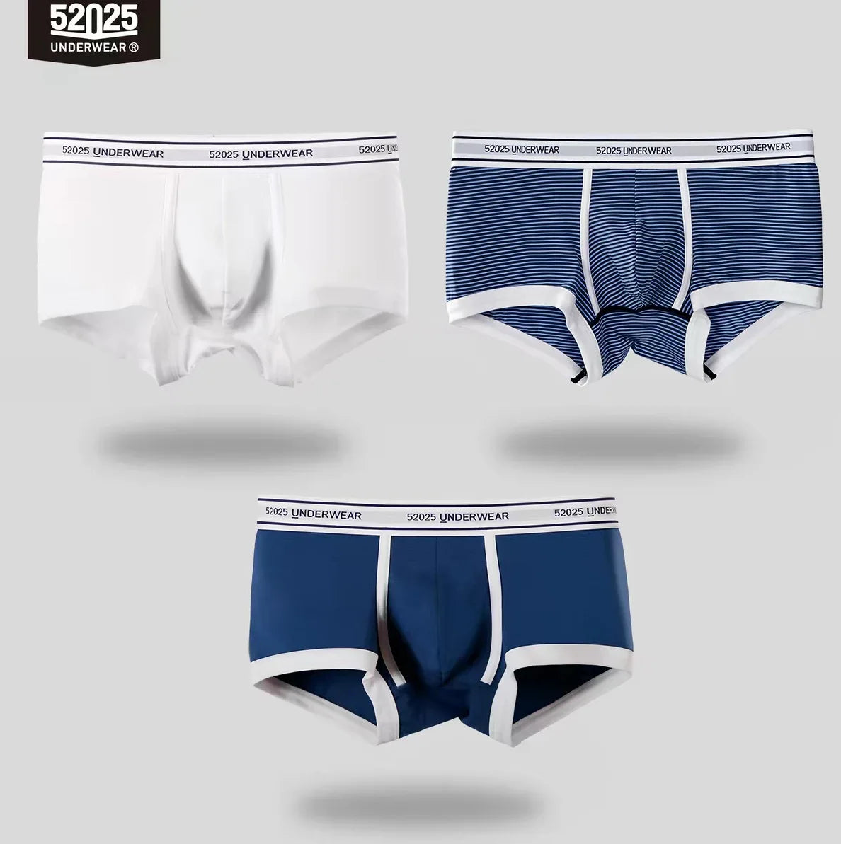 52025 DailyPalette Men's Cotton-Modal Stretch Boxers