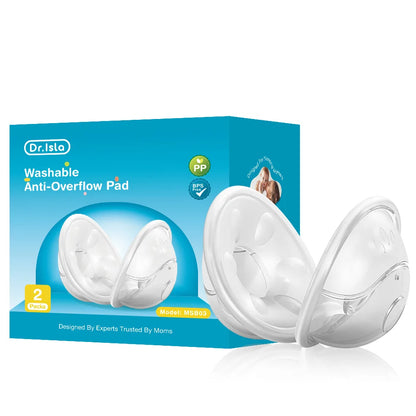 Dr.Isla 2PCS Wearable Anti-Overflow Pad for Breast Feeding