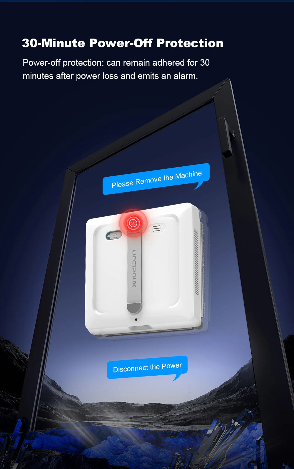 Liectroux S9 Robot Window Cleaner