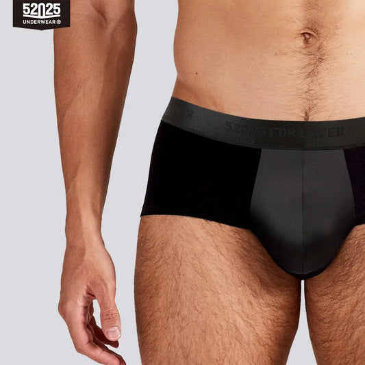 52025 SilkEssence Men's MicroModal Briefs with Mulberry Silk Pouch