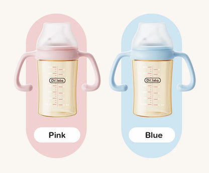 MAMIJOY 160/240/330ML Baby PPSU Bottle with Inclined Neck, Display Function & Temperature Indicator