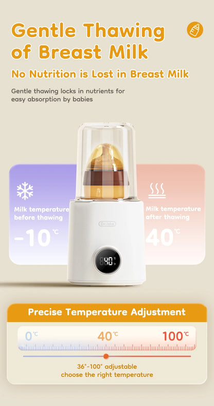 Dr.Isla Baby Bottle Warmer N22 – Multi-Function Heating for Milk, Water & Baby Food
