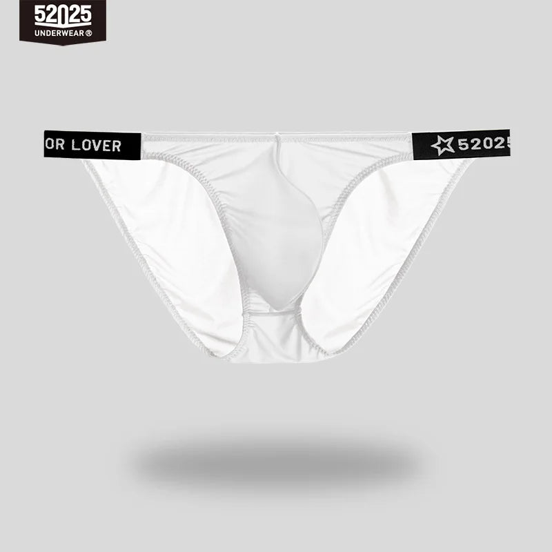 52025 SleekFlex Men's Low-Rise Nylon-Stretch Briefs & Thongs