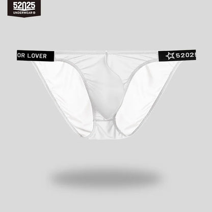 52025 SleekFlex Men's Low-Rise Nylon-Stretch Briefs & Thongs