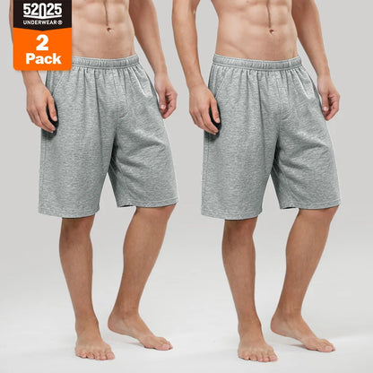 52025 Daylight Drift Men's 100% Cotton Lounge Shorts