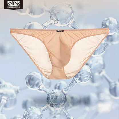 52025 EmberFlex Men's Low-Rise Nylon-Stretch Briefs & Thongs