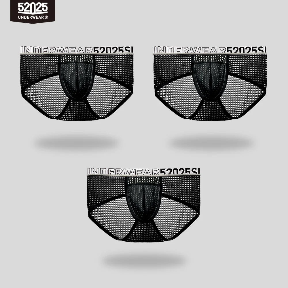 52025 CrystalFlex Men's Nylon-Stretch Briefs with Modal Pouch