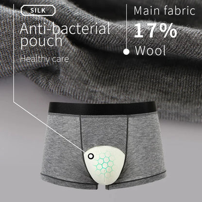52025 MerinoMood Men's MicroModal & Merino-Blend Boxers