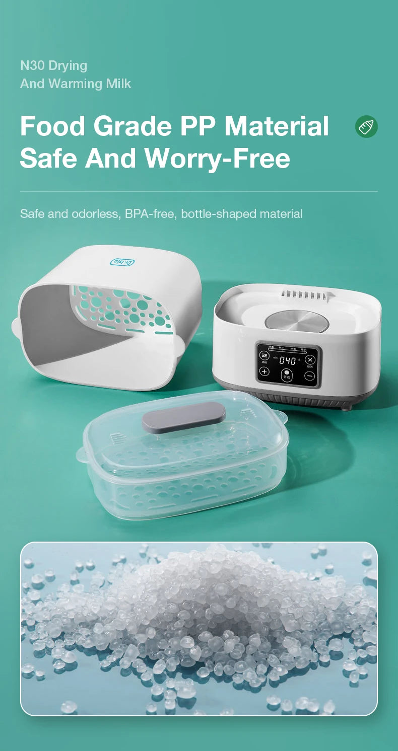 MAMIJOY N30 Multi-Function Bottle Steriliser – 5-in-1 Fast Warming, Sterilising & Drying