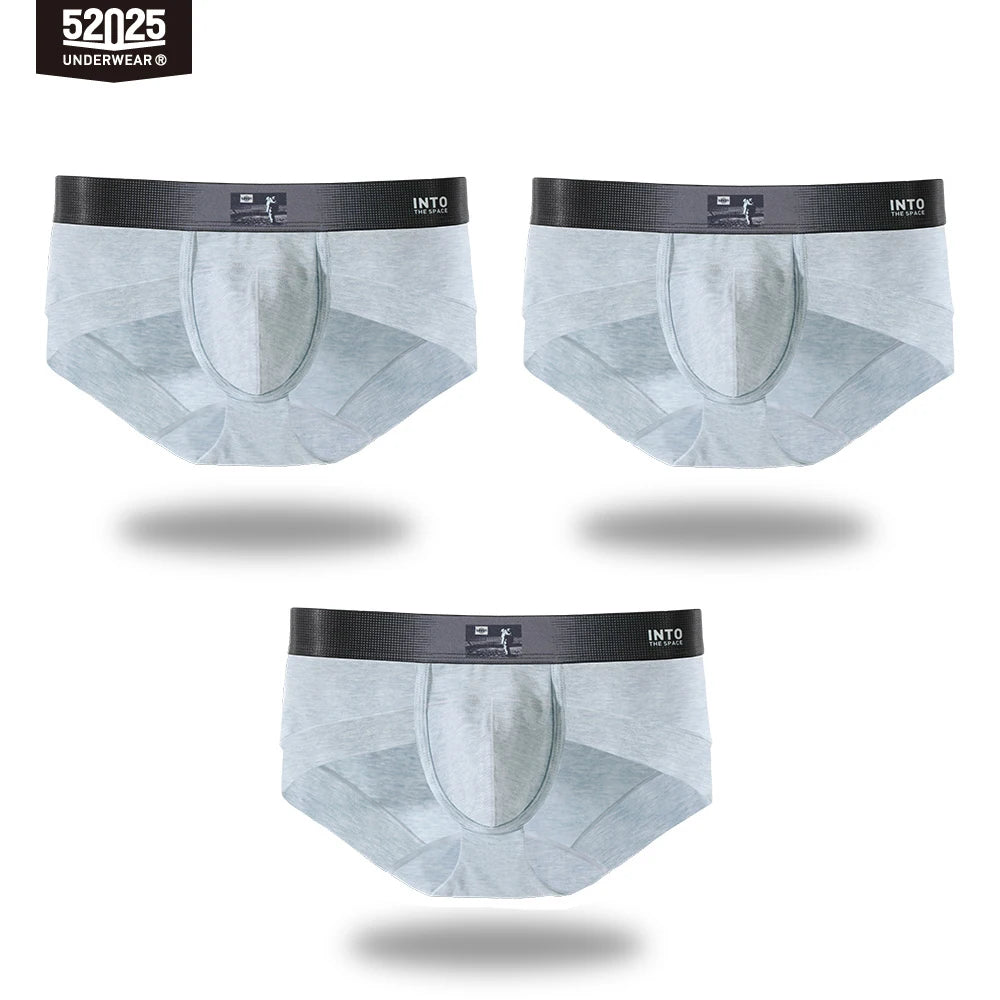 52025 Quiet Luxe Men's Viscose-Stretch Briefs