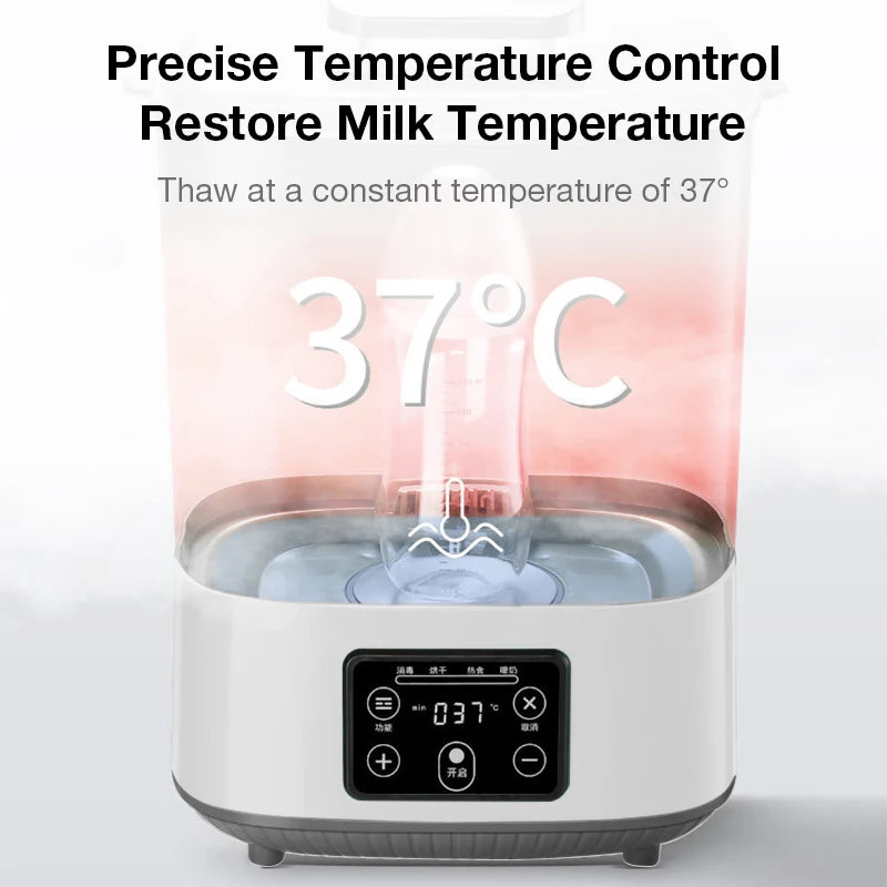 MAMIJOY N30 Multi-Function Bottle Steriliser – 5-in-1 Fast Warming, Sterilising & Drying